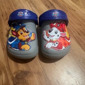 CROCS Kids Grey and Blue Paw Patrol